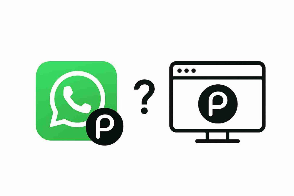 What Are the Main Differences Between Using Perplexity AI on WhatsApp and on the Web